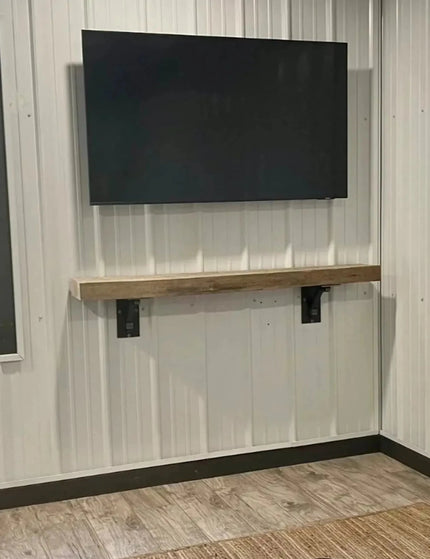 The Rosamond Shelf Supports Shelf Support 6" Depth x 6" Wall Mount Length Finish Copper Powder Coat | Industrial Farm Co