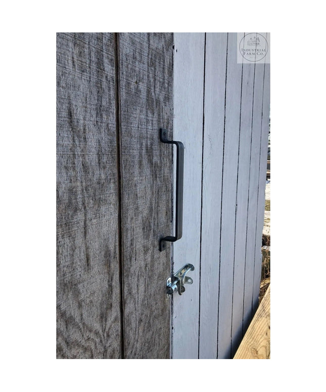 The Sagamore Hill Pull Door Handle/ Pull Gold Powder Coat   | Industrial Farm Co