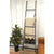 The Tapered Michael Farmhouse Ladder Decorative Ladder 4 ft Tall Finish Silver Powder Coat | Industrial Farm Co