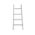 The Tapered Michael Farmhouse Ladder Decorative Ladder 6 ft Tall Finish Silver Powder Coat | Industrial Farm Co