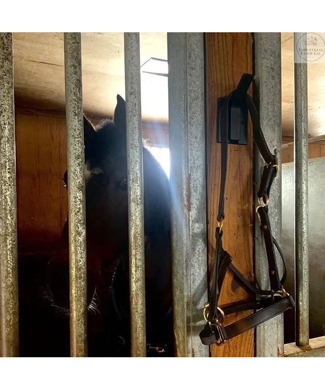 The Tator Wall Mounted Hook Hook Black Powder Coat   | Industrial Farm Co