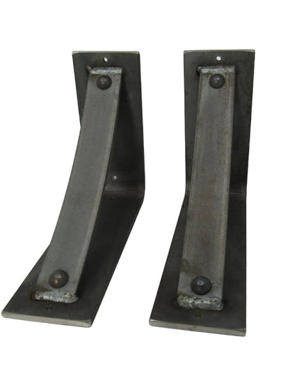 The Troy Shelf Support Shelf Support 6" Depth x 6" Wall Mount Length Finish Raw - Uncoated Metal | Industrial Farm Co