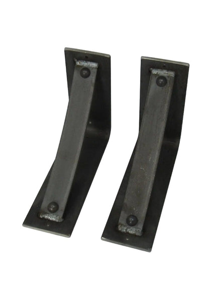 The Troy Shelf Support Shelf Support 6" Depth x 6" Wall Mount Length Finish Black Powder Coat | Industrial Farm Co