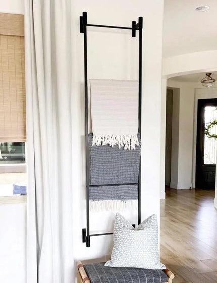 The Wall Mounted Ossit Ladder  2 Feet - 16" Wide Finish Clear Coat | Industrial Farm Co