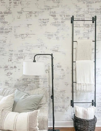 The Wall Mounted Ossit Ladder  3 Feet - 16" Wide Finish Clear Coat | Industrial Farm Co