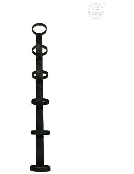 The Watertown Wall Mount Vertical Planter Plant Holder 24" Style 4" Pots | Industrial Farm Co