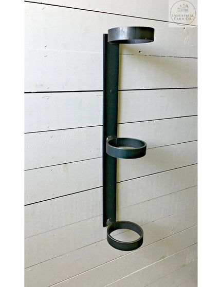 The Watertown Wall Mount Vertical Planter Plant Holder 24" Style 4" Pots | Industrial Farm Co