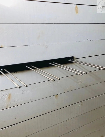 The White Plains Wine Glass Rack Wine Glass Rack    | Industrial Farm Co