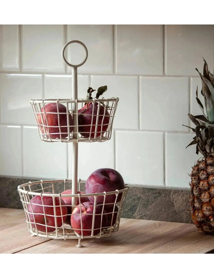 Arlen Tiered Metal Basket  Default Title   | Industrial Farm Co