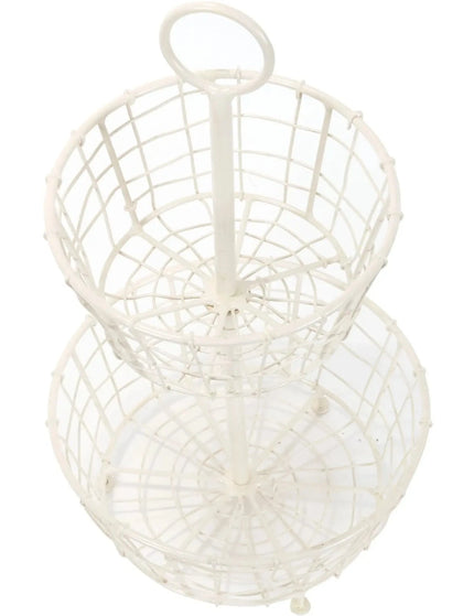 Arlen Tiered Metal Basket     | Industrial Farm Co
